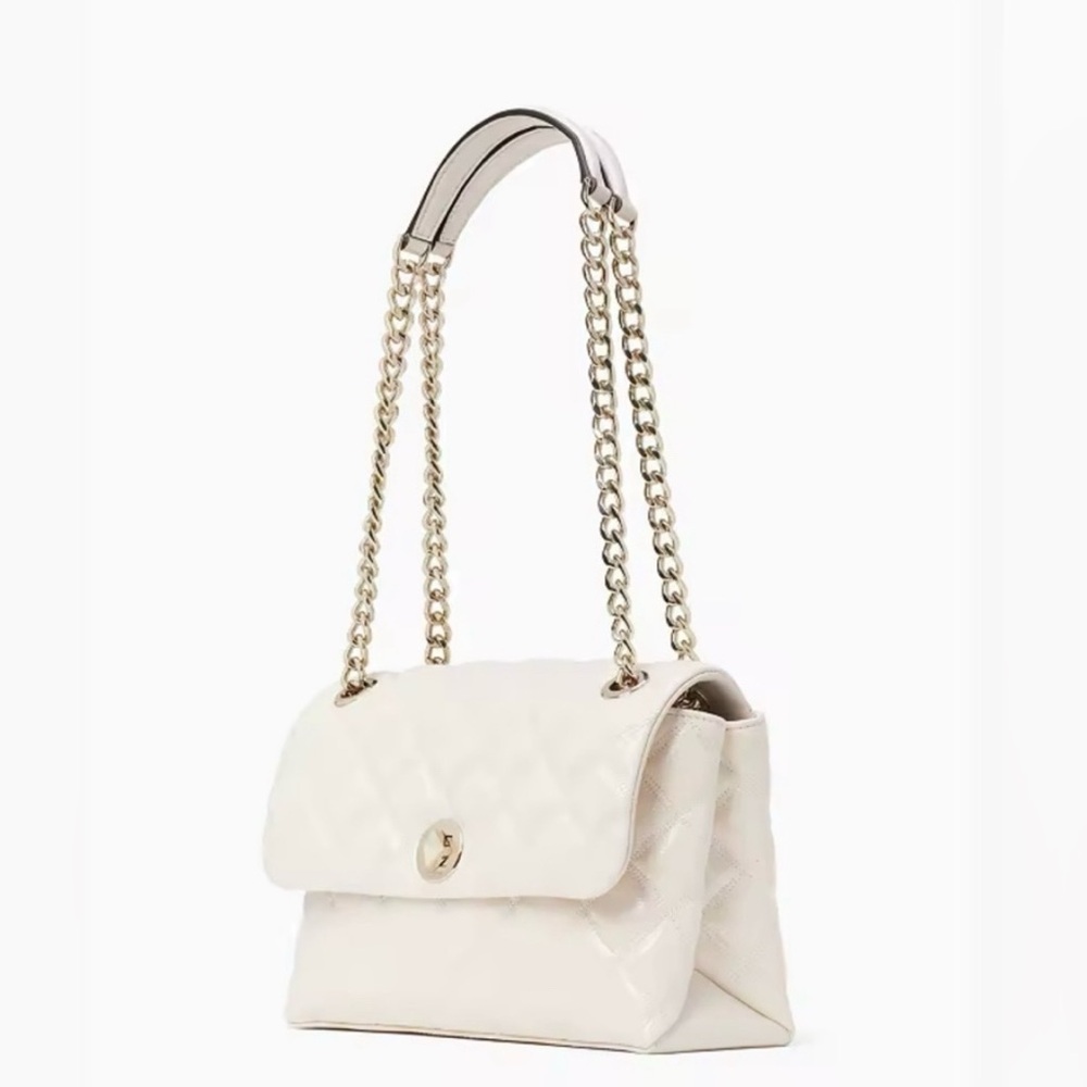 Kate Spade Natalia Quilted Medium Flap Shoulder Bag, Large Natalia Wallet